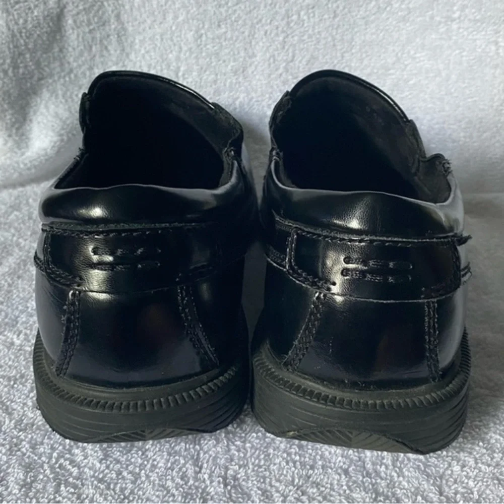 Nunn Bush‎ Kore Shoes Mens Size 9.5 Wide Black Slip On Leather Uppers